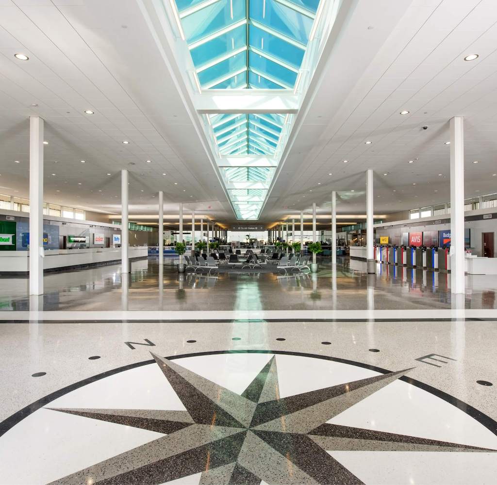 Tulsa International Airport Lobby