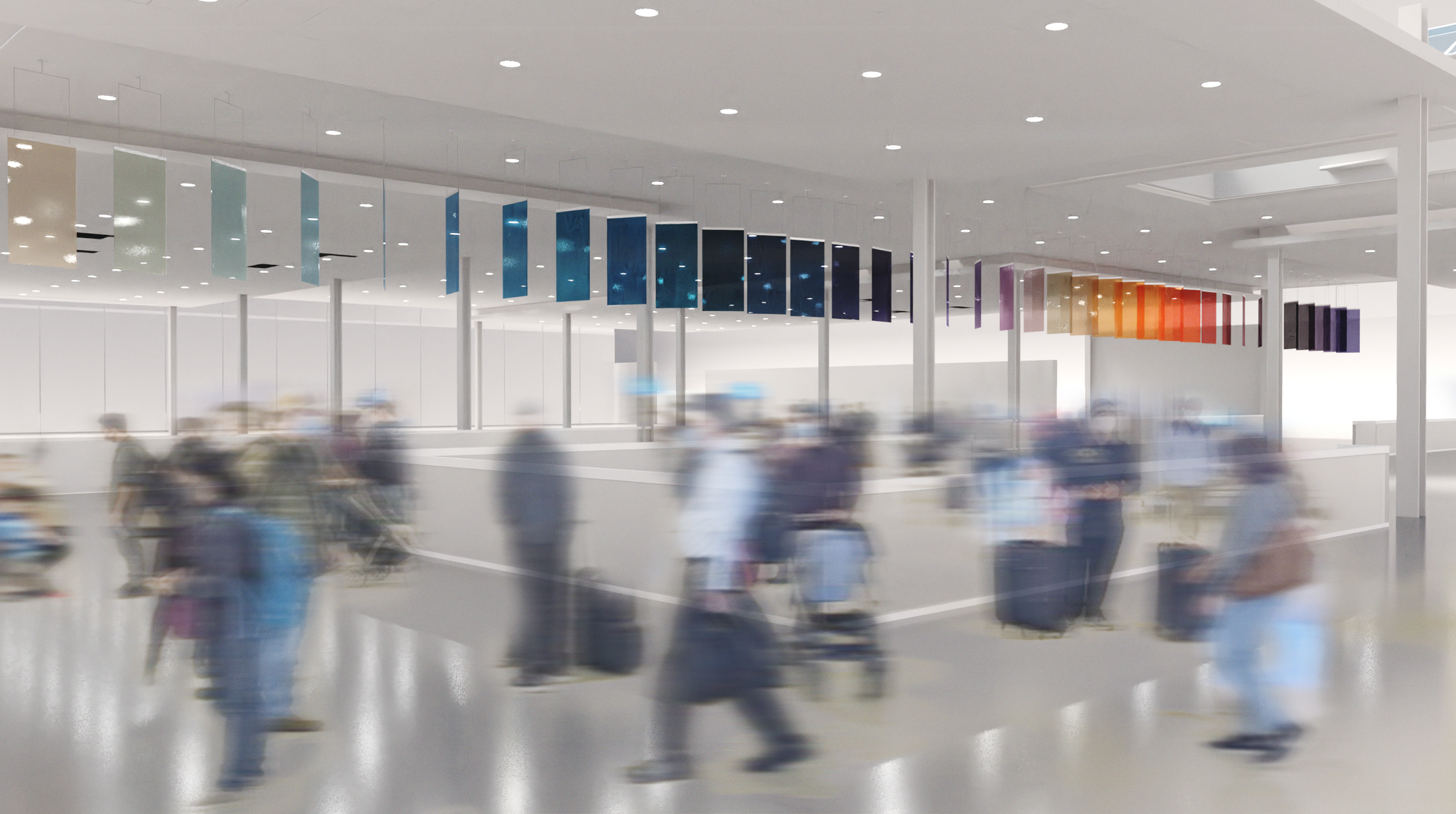 Tulsa International Airport Selects Artist to Create Terminal Suspended Art Installation